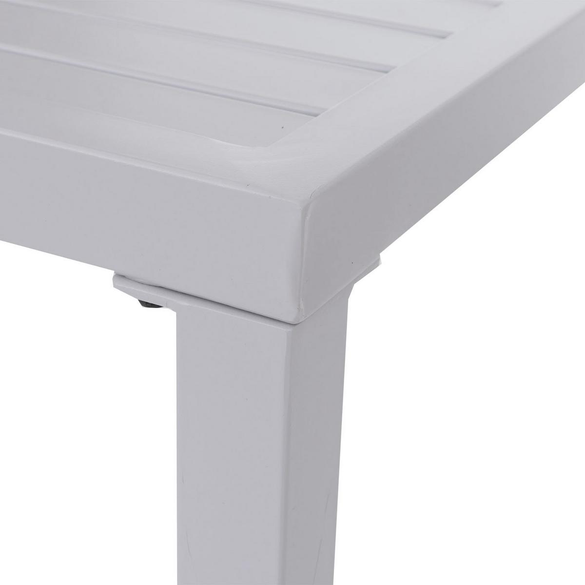 STEHTISCH eckig Grau - Grau, Metall (65/130/105cm) - MCW