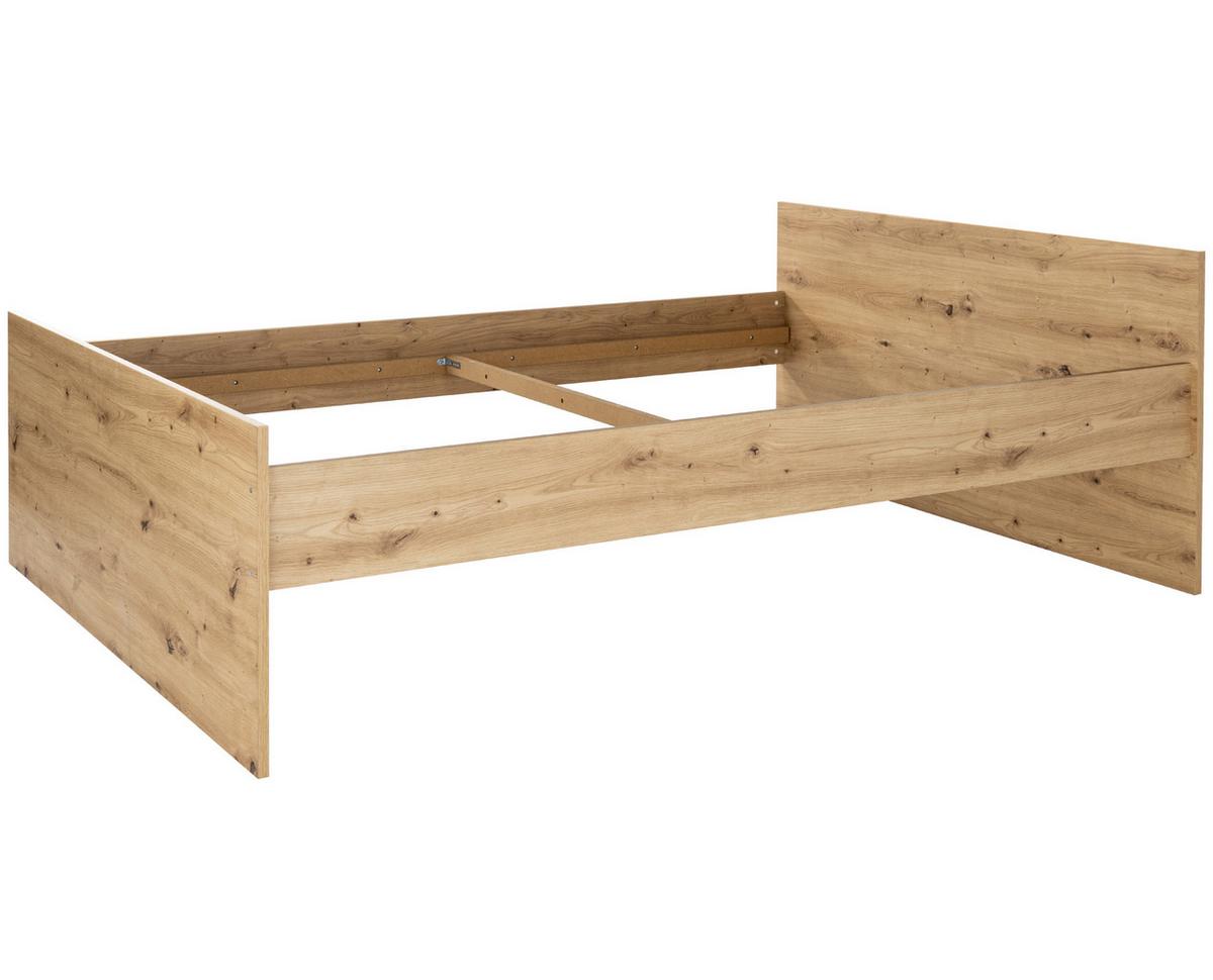 JUGENDBETT Alessio 120 x 200 cm - Eiche Artisan, Holzwerkstoff (120/200cm) - arthur berndt