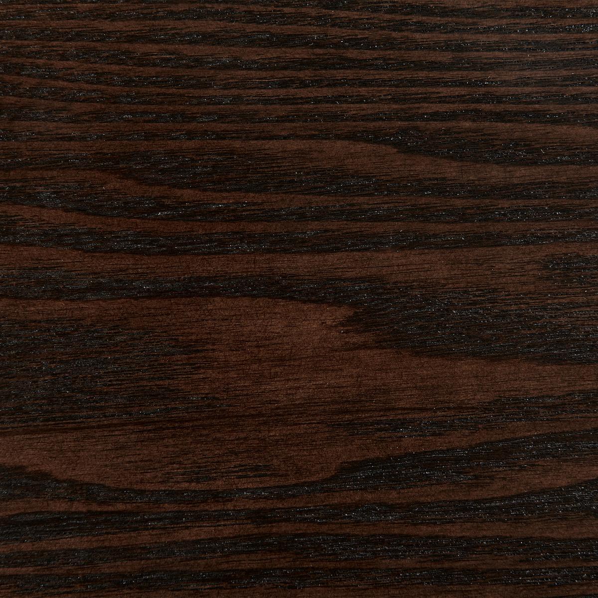 BETT mit Lattenrost 160/200 cm Dunkler Holzfarbton Zen - Dunkelbraun, Holzwerkstoff (160/200cm) - Beliani