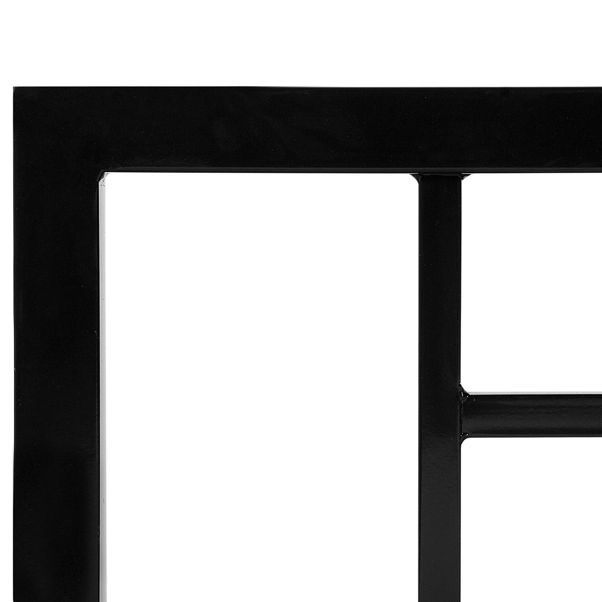 METALLBETT 160/200cm Schwarz Cusset - Schwarz, Metall (160/200cm) - Beliani
