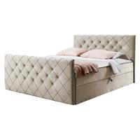 BOXBETT Malaga - H3 - Naturfarben, Holz (160/200cm) - MIRJAN24