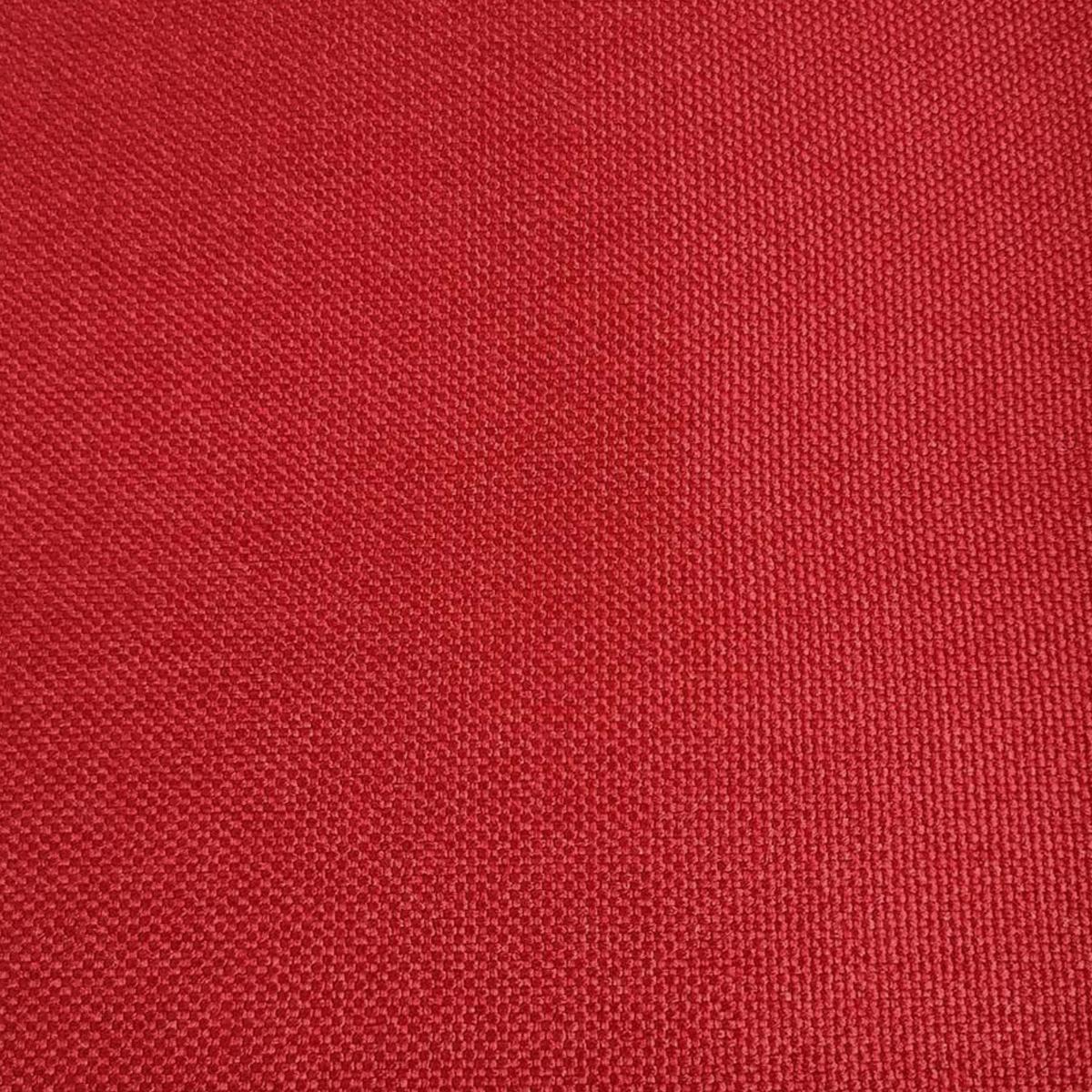 OHRENSESSEL mit HOCKER, hoher Sitzkomfort durch Wellenunterfederung B90/H98/T76 cm, Strukturstoff Rot / 18002 - Rot/Schwarz, Holz/Textil (90/98/76cm) - luma-home