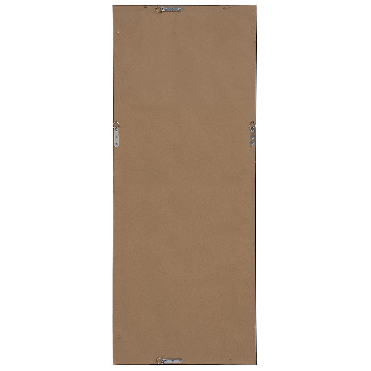WANDSPIEGEL gold rechteckig 50/130 cm Draveil - Goldfarben, Kunststoff (50/130/2cm) - Beliani