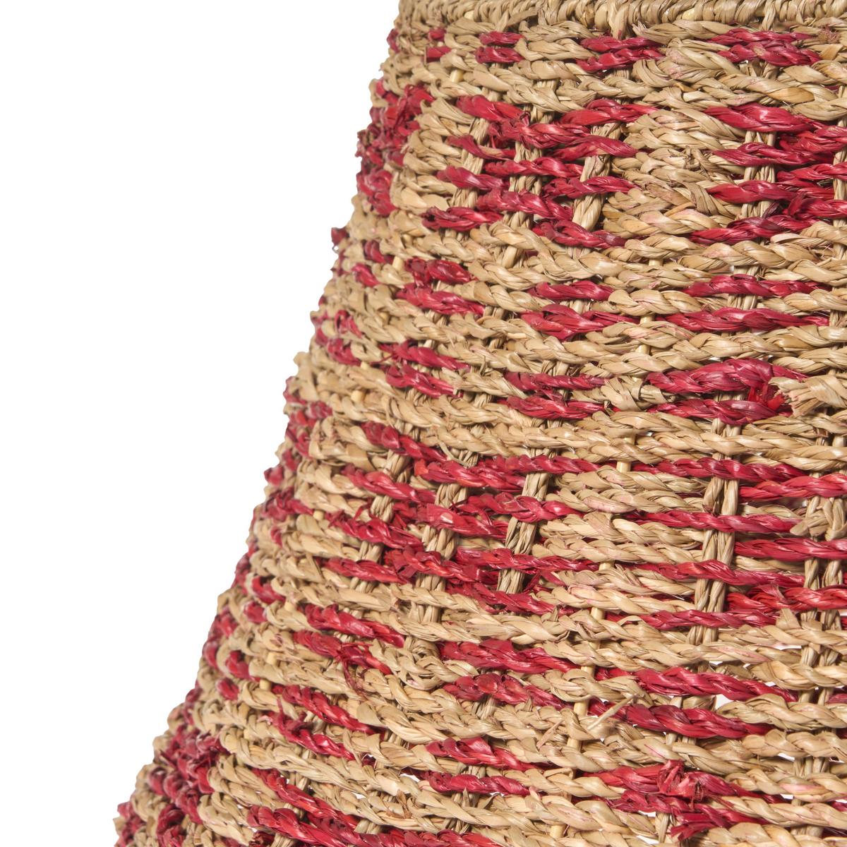 WEIHNACHTSBAUMKRAGEN 25 cm Naturfarben Neige - Naturfarben, Naturmaterialien (25cm) - Beliani