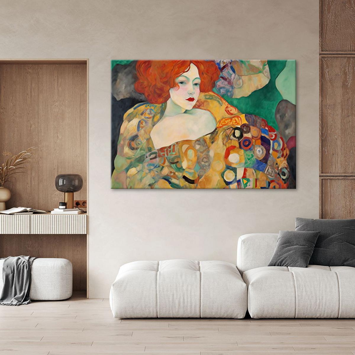 KUNSTDRUCK Bunt 90/60 cm - Multicolor, Textil (90/60cm) - KUNSTLOFT