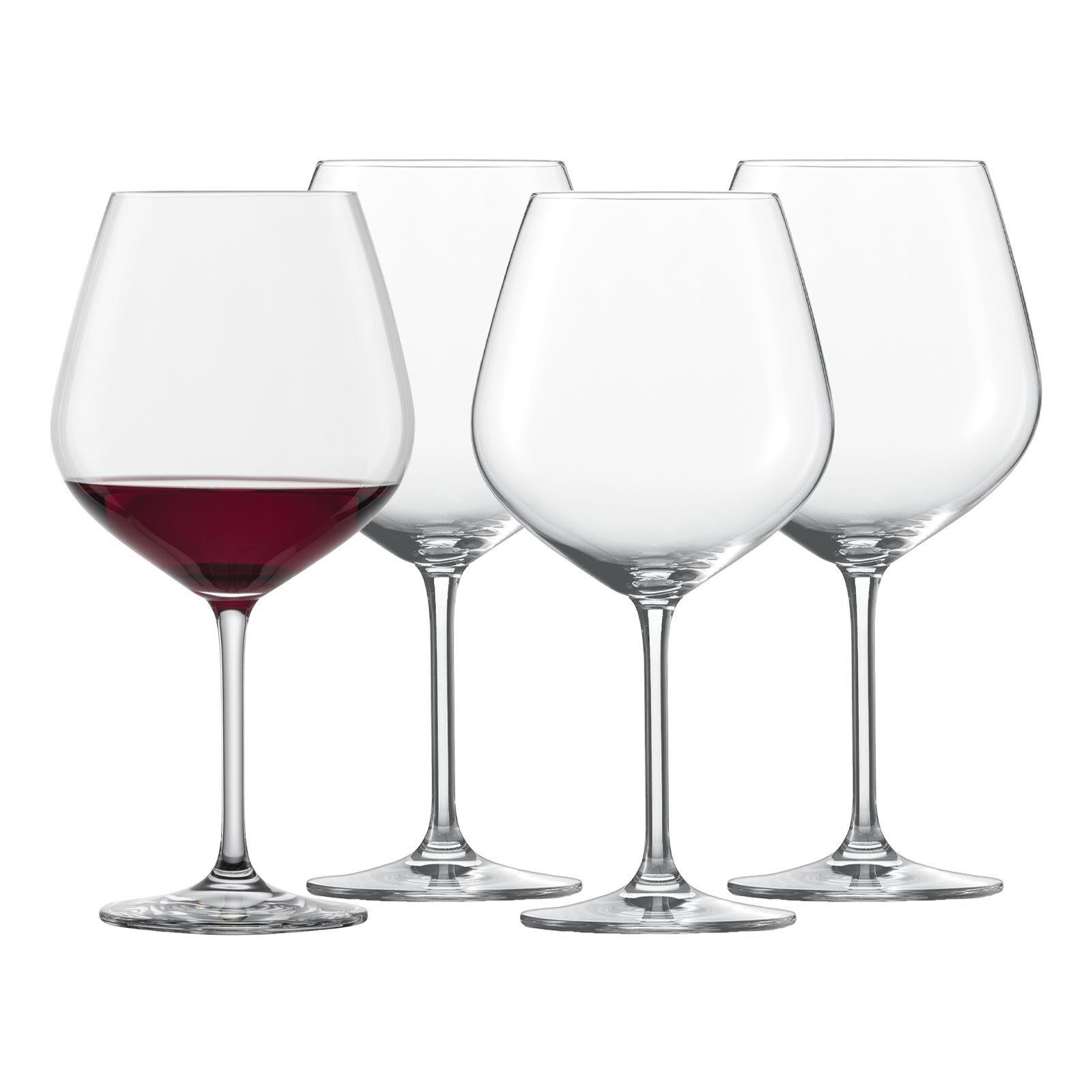 BURGUNDERGLÄSER Forté transparent 732 ml 4er Set - Transparent, Glas (0.732L) - Schott Zwiesel