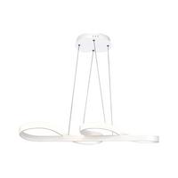 PENDELLEUCHTE Musiksymbols 75/35/150 cm - Weiß, Metall (75/35/150cm) - Nettlife
