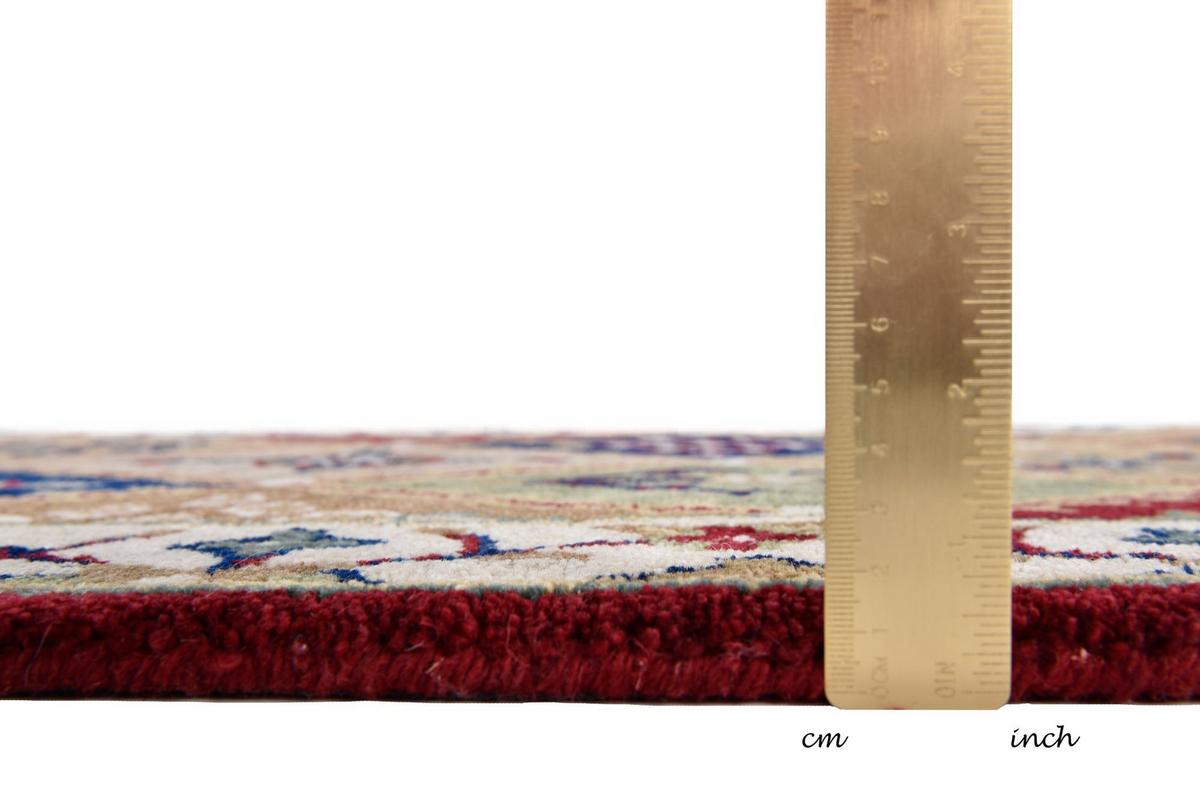 HANDTUFTTEPPICH Royal Ziegler 60x90 cm - Rot, Textil (60/90cm) - THEKO