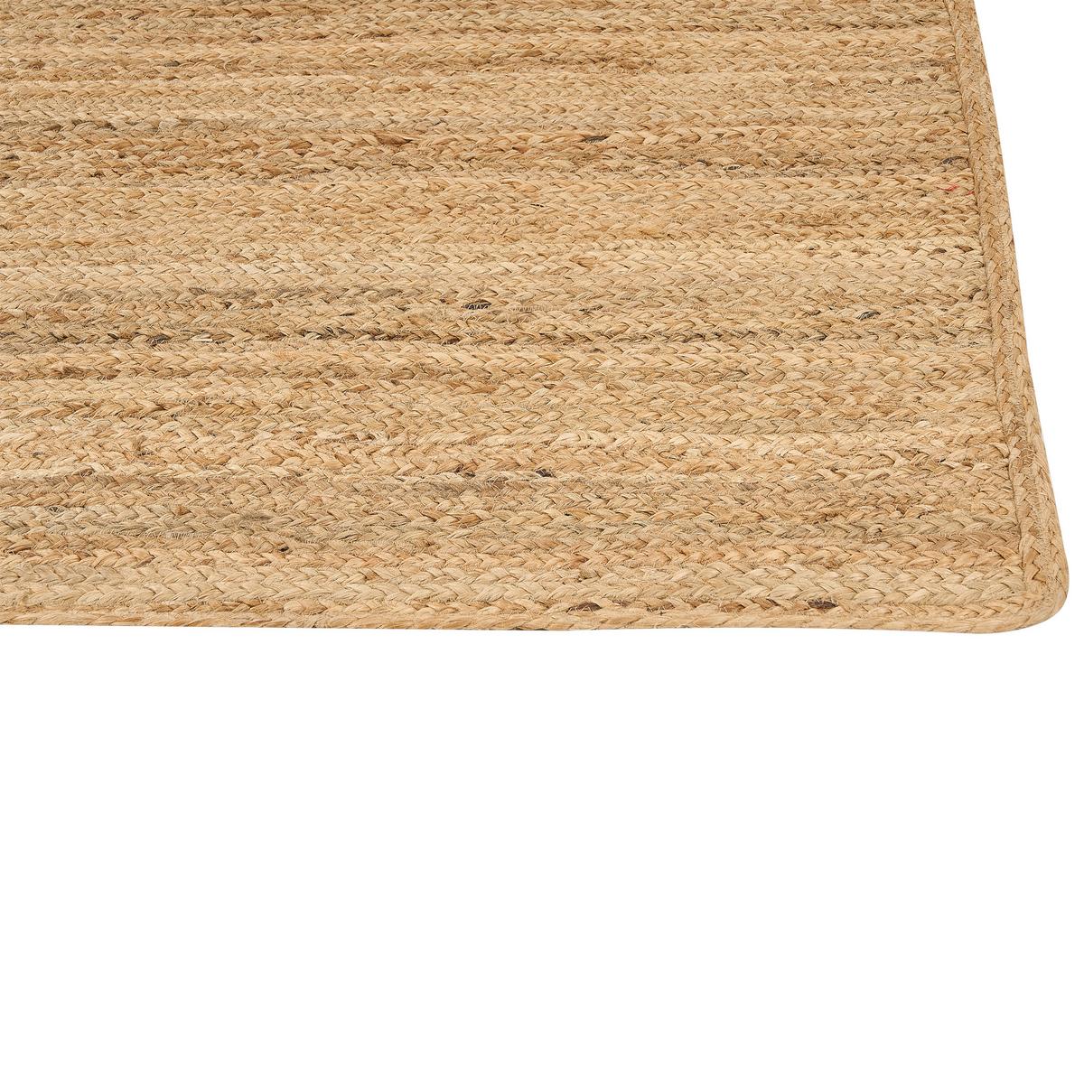 TEPPICH geflochten Beige 160/230 cm Bogazoren - Beige, Naturmaterialien (160/230cm) - Beliani