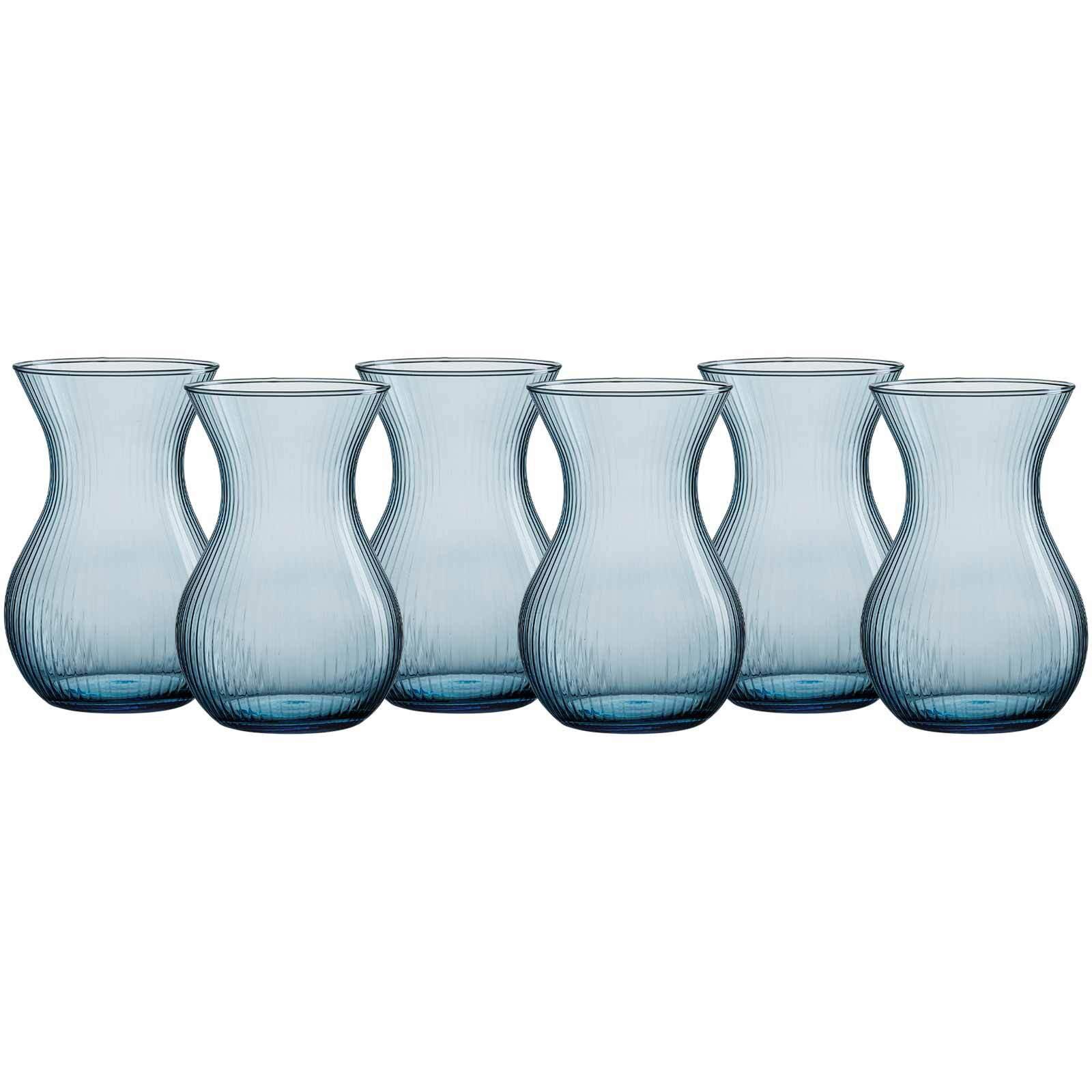 VASEN Rosalie Blau 18 cm 6er Set - Blau, Glas (11/18cm) - Ritzenhoff Breker