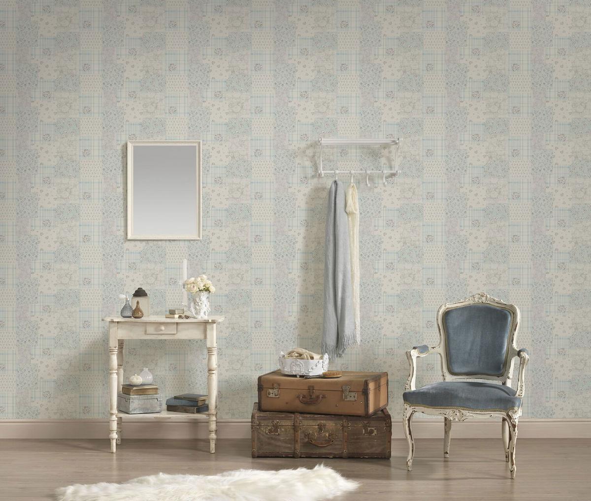 VLIESTAPETE Blau 53/1005 cm - Blau, Kunststoff/Textil (53/1cm) - KUNSTLOFT