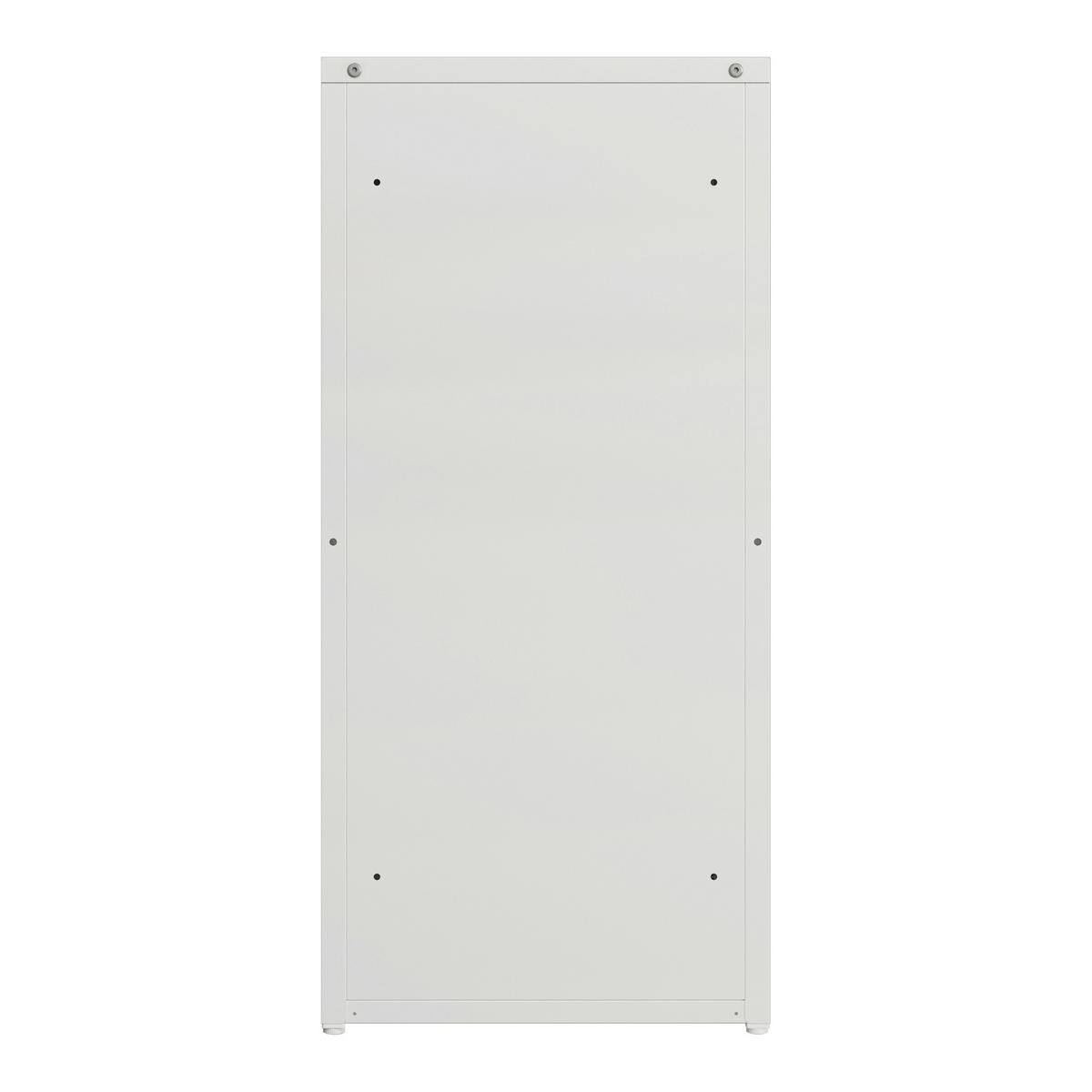 AKTENSCHRANK Burlöv - Weiß, Metall (40/88/35cm) - [en.casa]