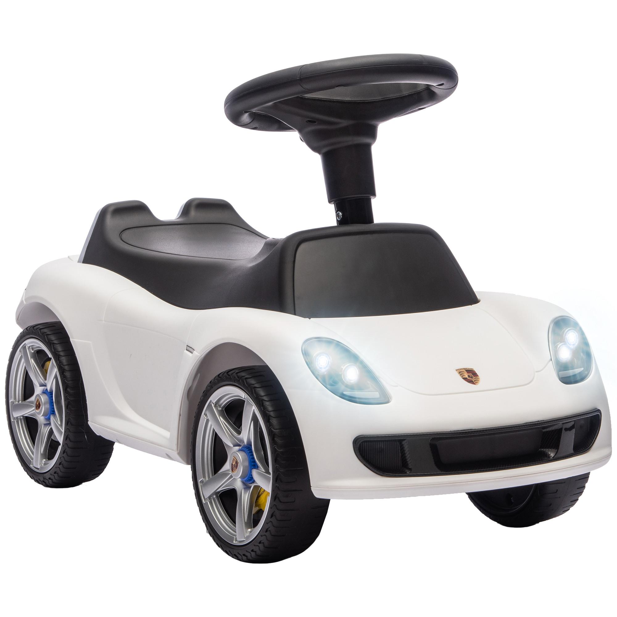 KINDER-RUTSCHAUTO PP Weiß - Weiß, Kunststoff (63/28.5/38cm) - AIYAPLAY