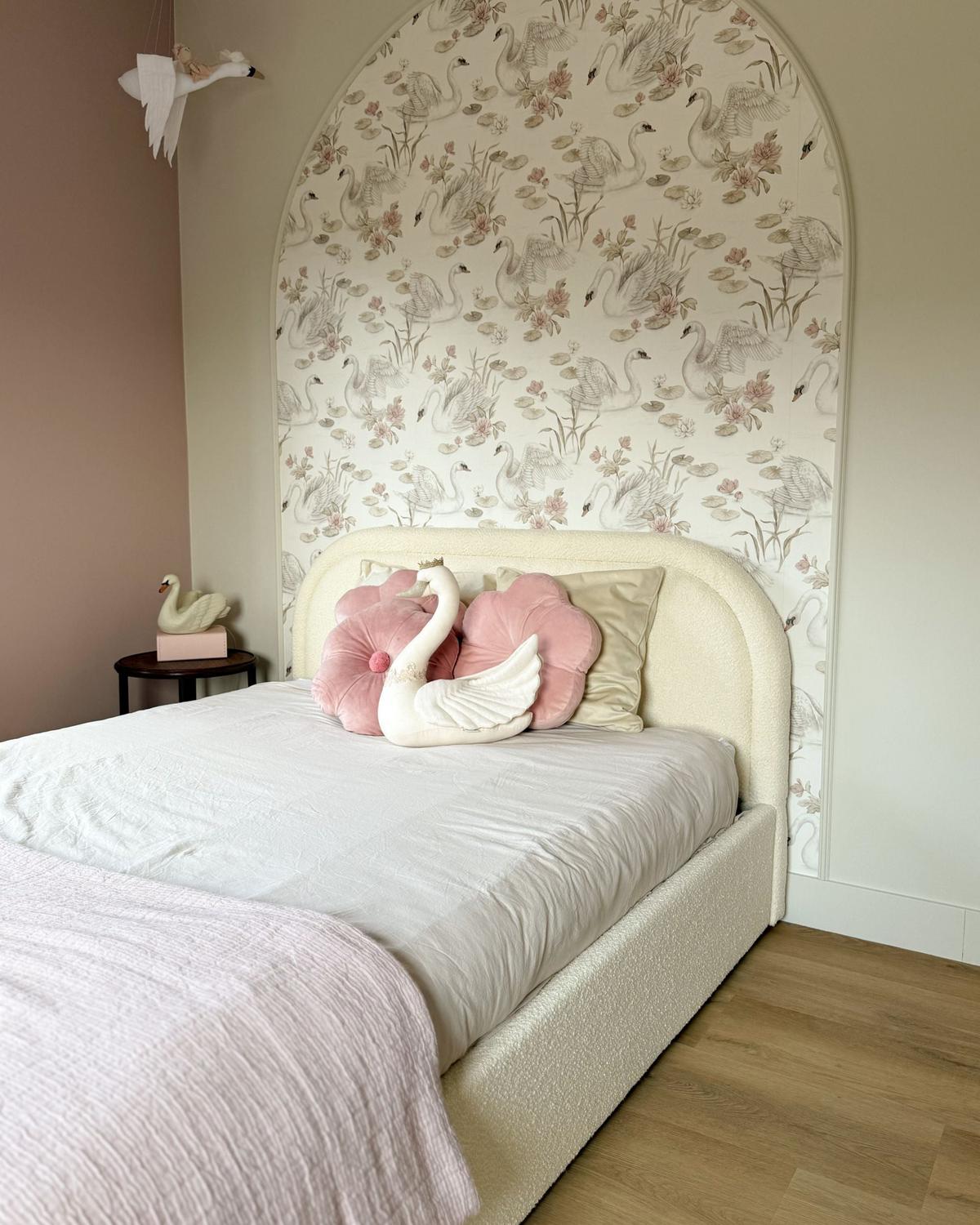 POLSTERBETT 140x200 cm Beige Quillien - Beige, Textil (140/200cm) - Beliani