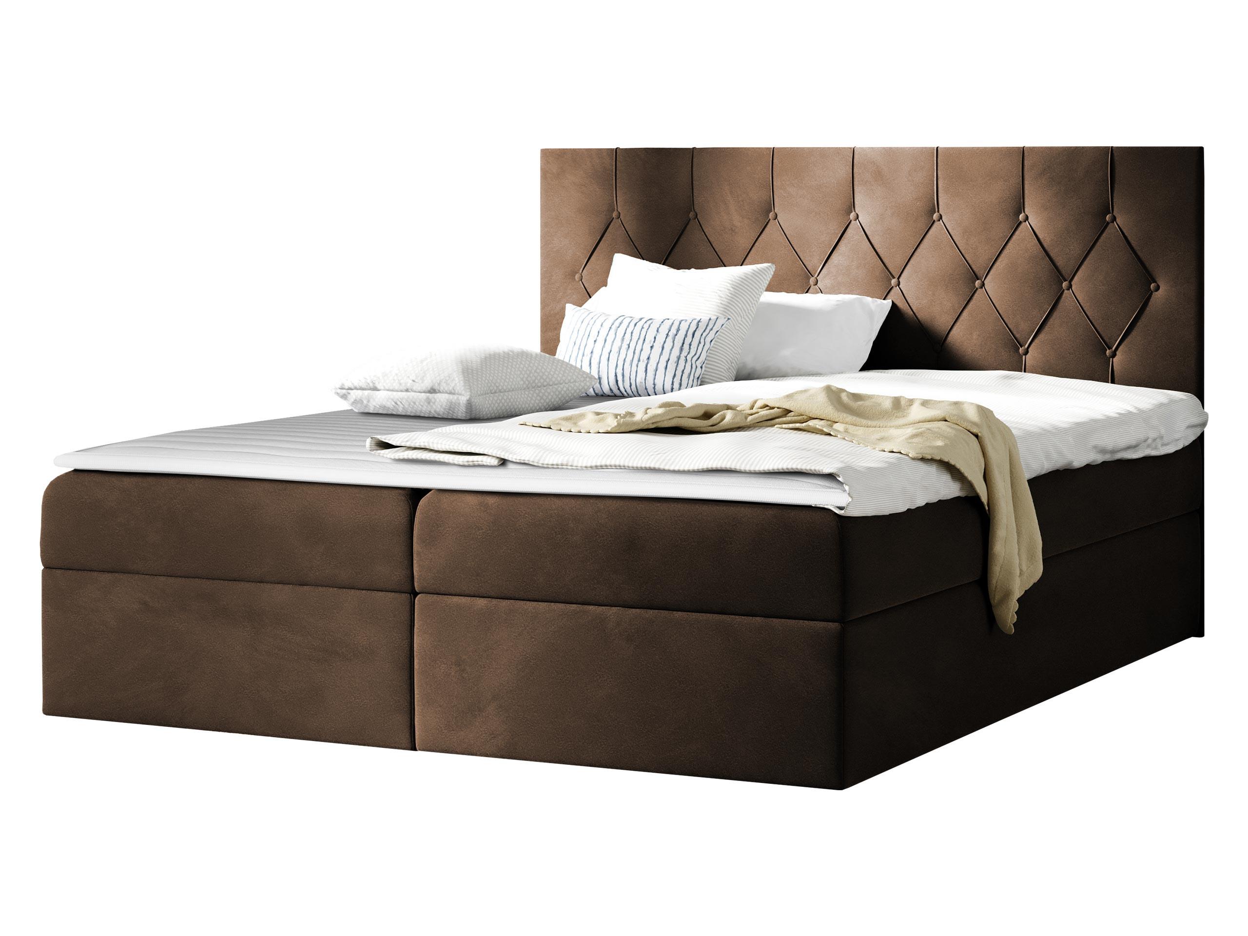 BOXBETT Sky - H3 - Braun, Holz (160/200cm) - MIRJAN24