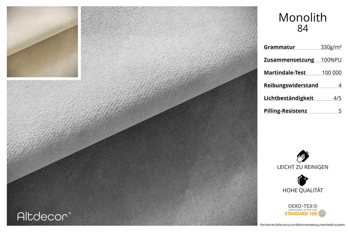 BOXBETT mit Matratze H3 und Lattenrost - NOVA - 140x200 Hellgrau - Hellgrau, Holzwerkstoff (140/200cm) - ALTDECOR