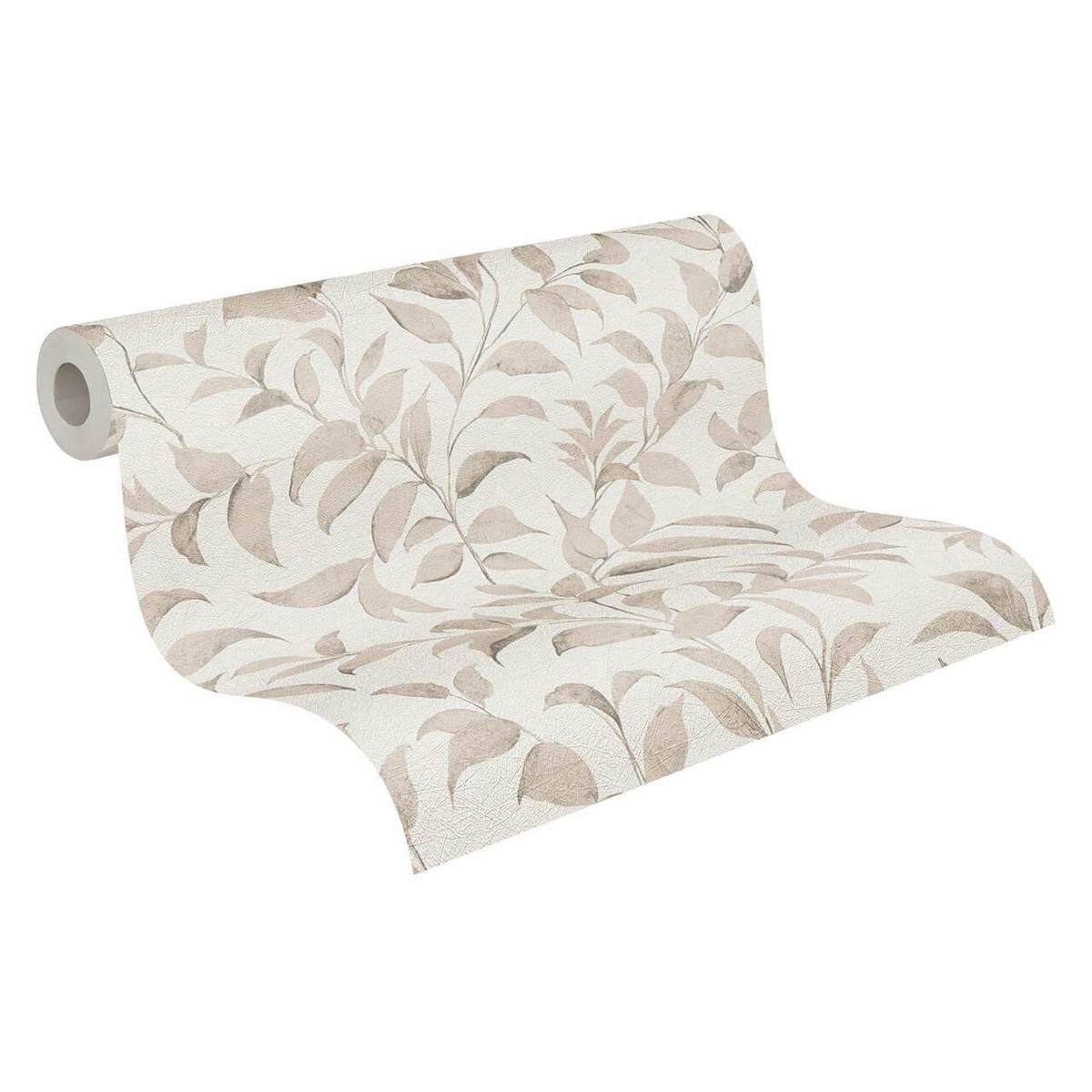 VLIESTAPETE Weiß 53/1005 cm - Weiß, Kunststoff/Textil (53/1cm) - KUNSTLOFT
