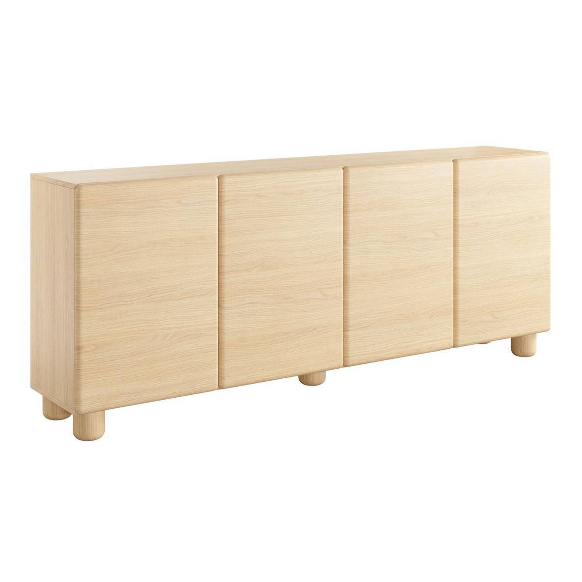 SIDEBOARD Lomo 199 cm - Eichefarben, Holz/Holzwerkstoff (199.7/80.2/38cm) - Selsey