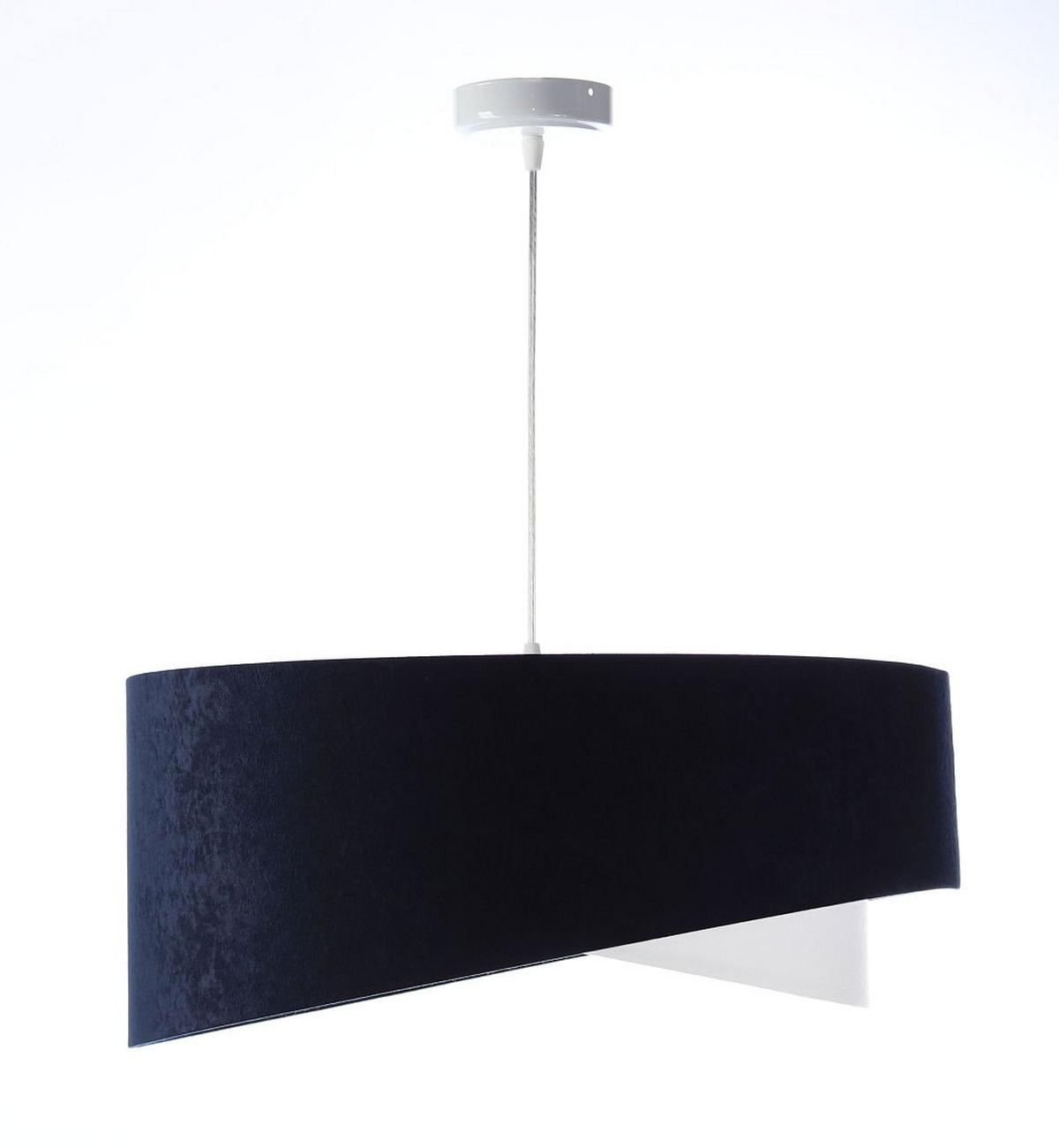 HÄNGELEUCHTE Blau 50/23 cm - Grau, Kunststoff (50/1/23cm) - ONZENO