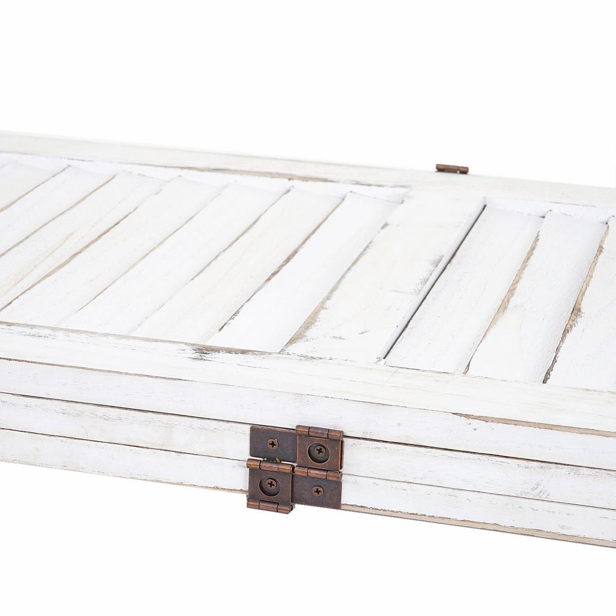 PARAVENT Weiß - Weiß, Holz (120/170/2cm) - MCW
