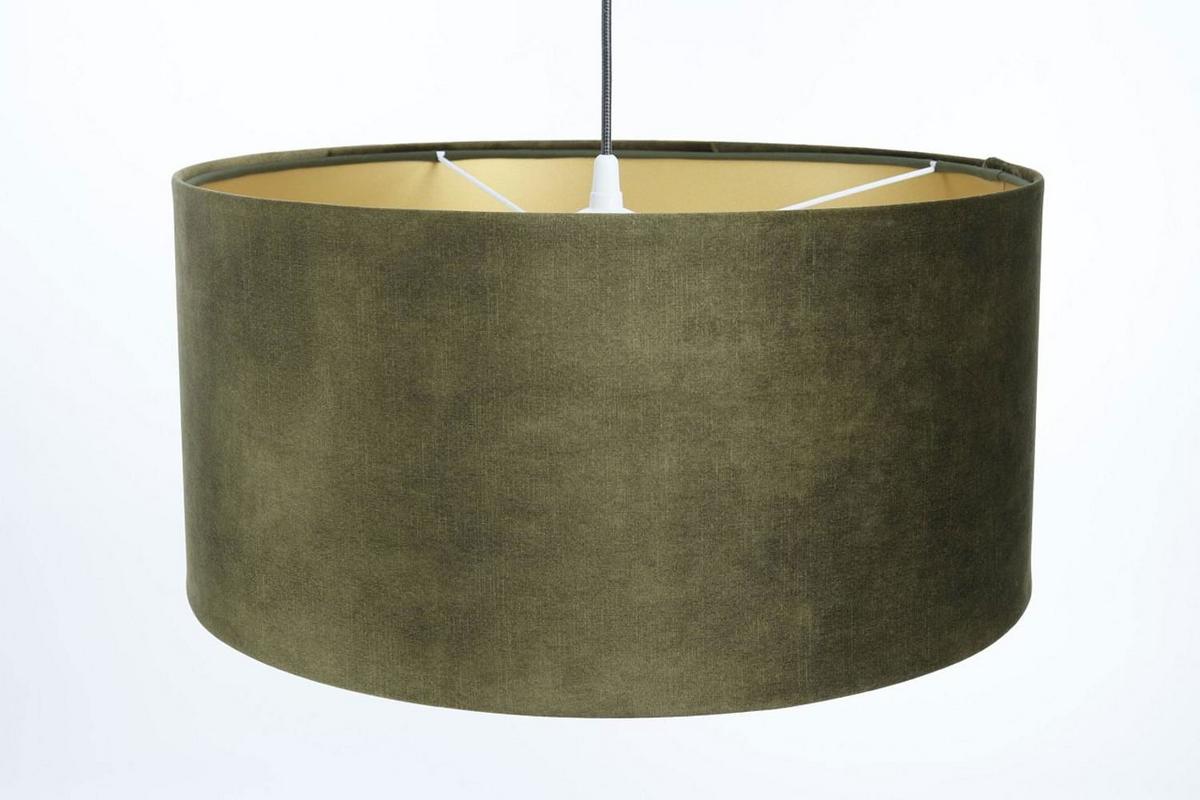 HÄNGELEUCHTE Gold 40/20 cm - Beige/Goldfarben, Kunststoff (40/0.4/20cm) - ONZENO