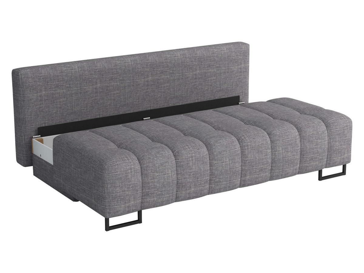 SCHLAFSOFA Morena D - Dunkelbraun/Schwarz, Holz/Textil (200/90/90cm) - MIRJAN24