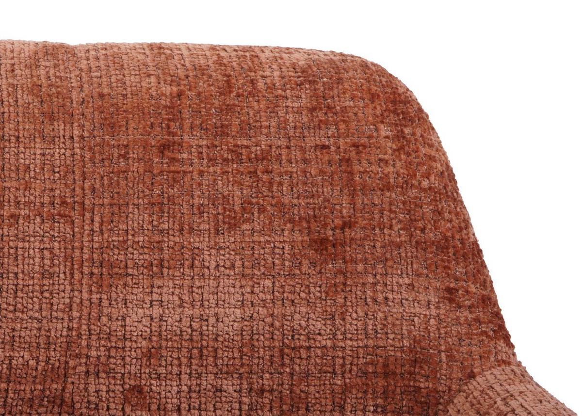 ESSZIMMERSTUHL Orange - Terracotta/Orange, Textil (56/80/53cm) - MCW