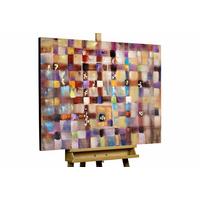 ACRYLBILD HANDGEMALT 100/75 cm - Multicolor, Holz/Textil (100/75cm) - KUNSTLOFT