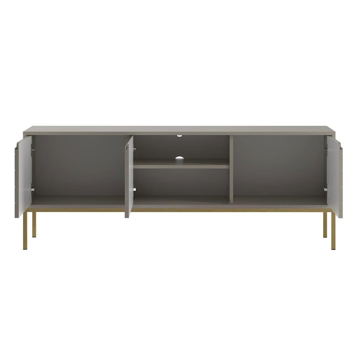TV-MÖBEL Daria Kaschmir - Beige, Holzwerkstoff (151/77/39cm) - Petits-meubles