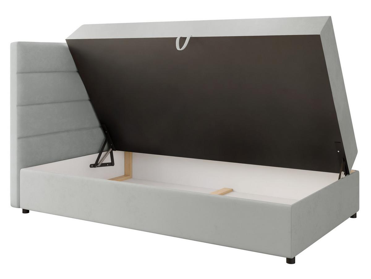 BOXBETT Elen - H3 - Beige/Schwarz, Holz/Holzwerkstoff (90/200cm) - MIRJAN24