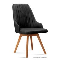ESSZIMMERSTUHL (8er-Set) Domka 52x91x60 Eiche geölt/Anthrazit - Eichefarben/Anthrazit, Kunststoff (60/91/52cm) - 58aufmkessel
