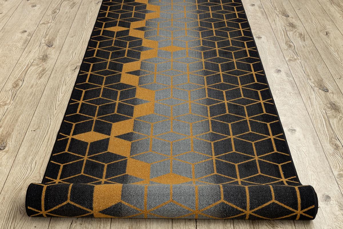 LÄUFER Antirutsch 67 67/110 cm - Schwarz, Textil (67/110cm) - rugsX
