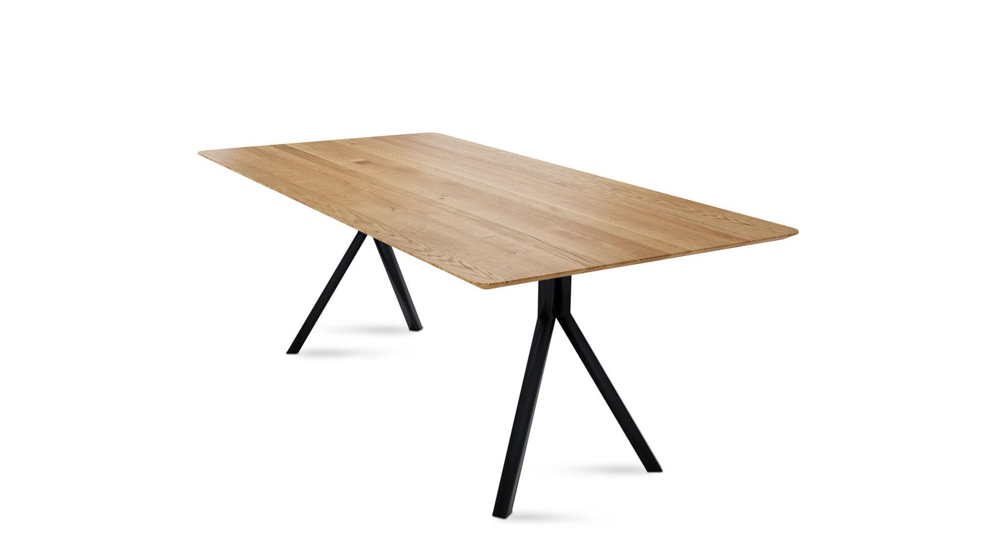 MASSIVHOLZTISCH Dagmar 10 140x75x90 Esszimmertisch Wildeiche geölt - Wildeiche, Holz (140/75/90cm) - 58aufmkessel
