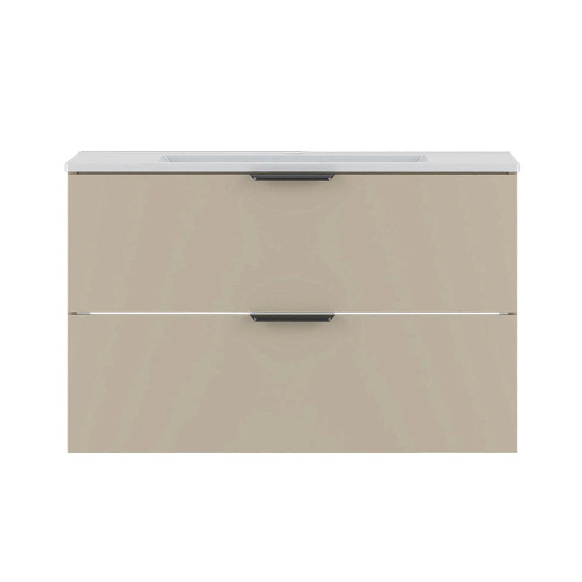 WASCHTISCH 80cm Astrid Kaschmir - Beige, Holzwerkstoff (80/50/45.8cm) - Petits-meubles