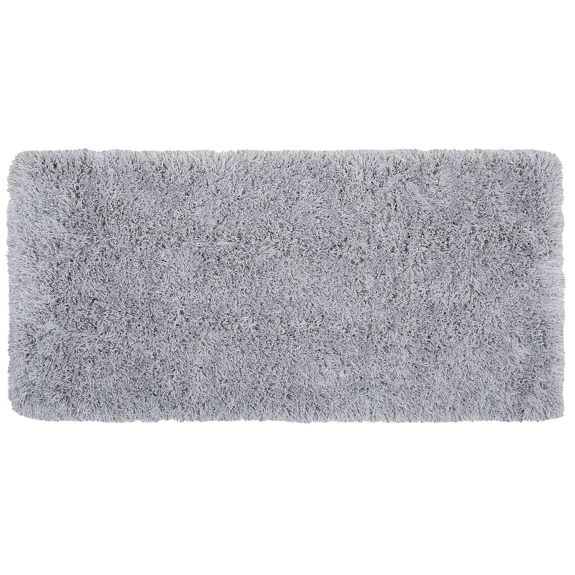 SHAGGY-TEPPICH Cide 150/80 cm - Grau, Kunststoff (80/150cm) - Beliani