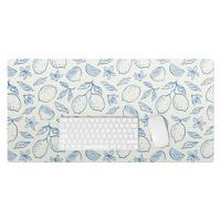 SCHREIBTISCHUNTERLAGE 90x45 cm Blau - Pastellblau, Kunststoff (90/45/1.6cm) - Wallfluent