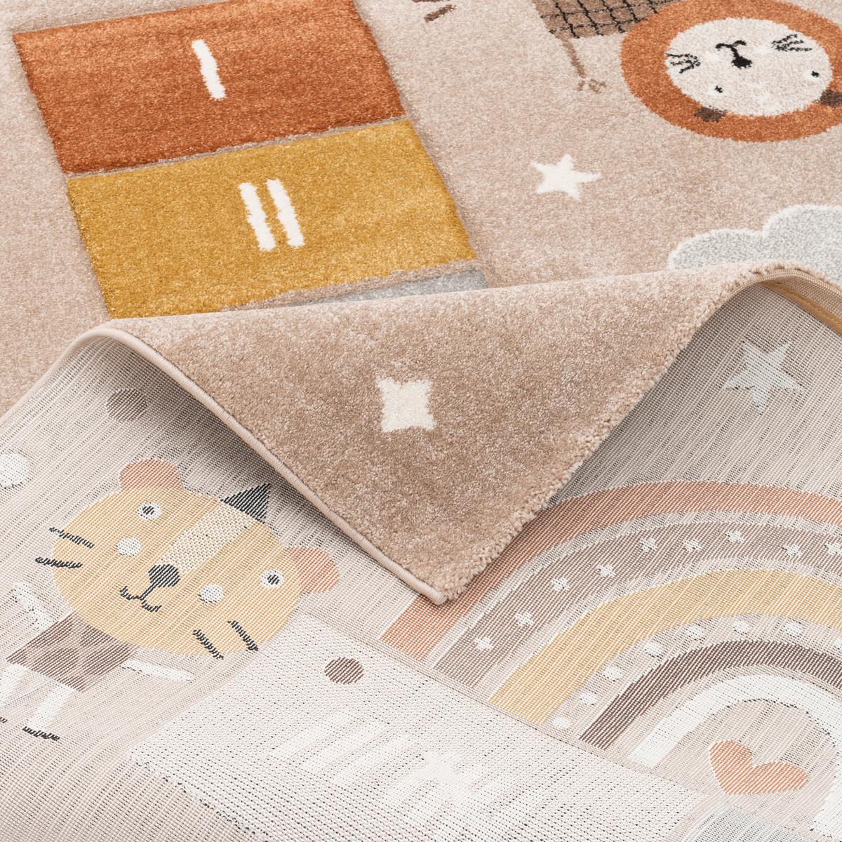 KINDER TEPPICH MAUI KIDS SPIELWELT - Beige, Textil (120/170cm) - Pergamon