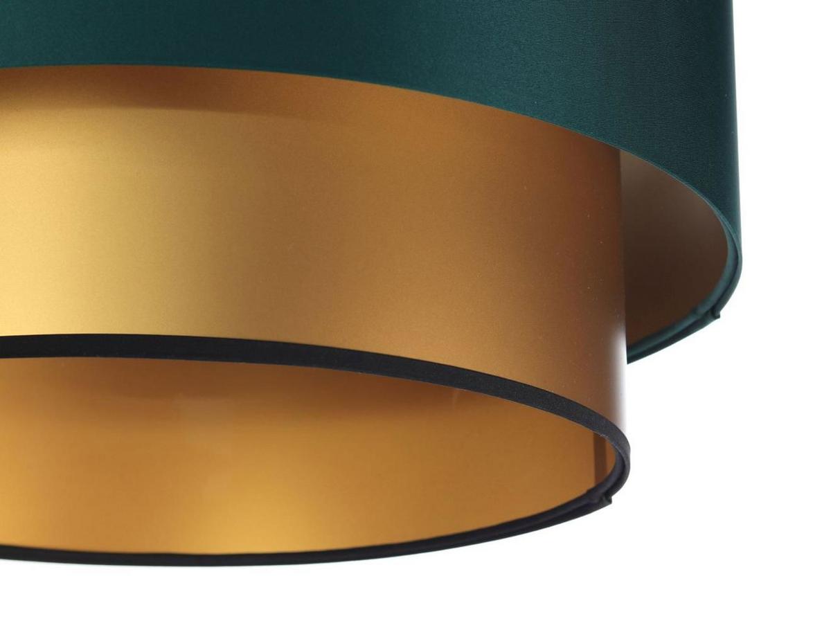 HÄNGELEUCHTE Grün 60/20 cm - Goldfarben/Grün, Kunststoff (60/1/20cm) - ONZENO