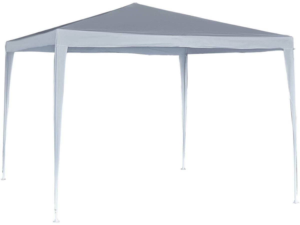 PARTYZELT UND PAVILLON natacha 3 weiss - Weiß, Metall (300/248/300cm) - Habitat Garten