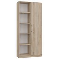BÜCHERREGAL Sonoma 80/182/30 - Sonoma Eiche, Holzwerkstoff (80/182/30cm) - RAUMHIRSCH FURNITURE