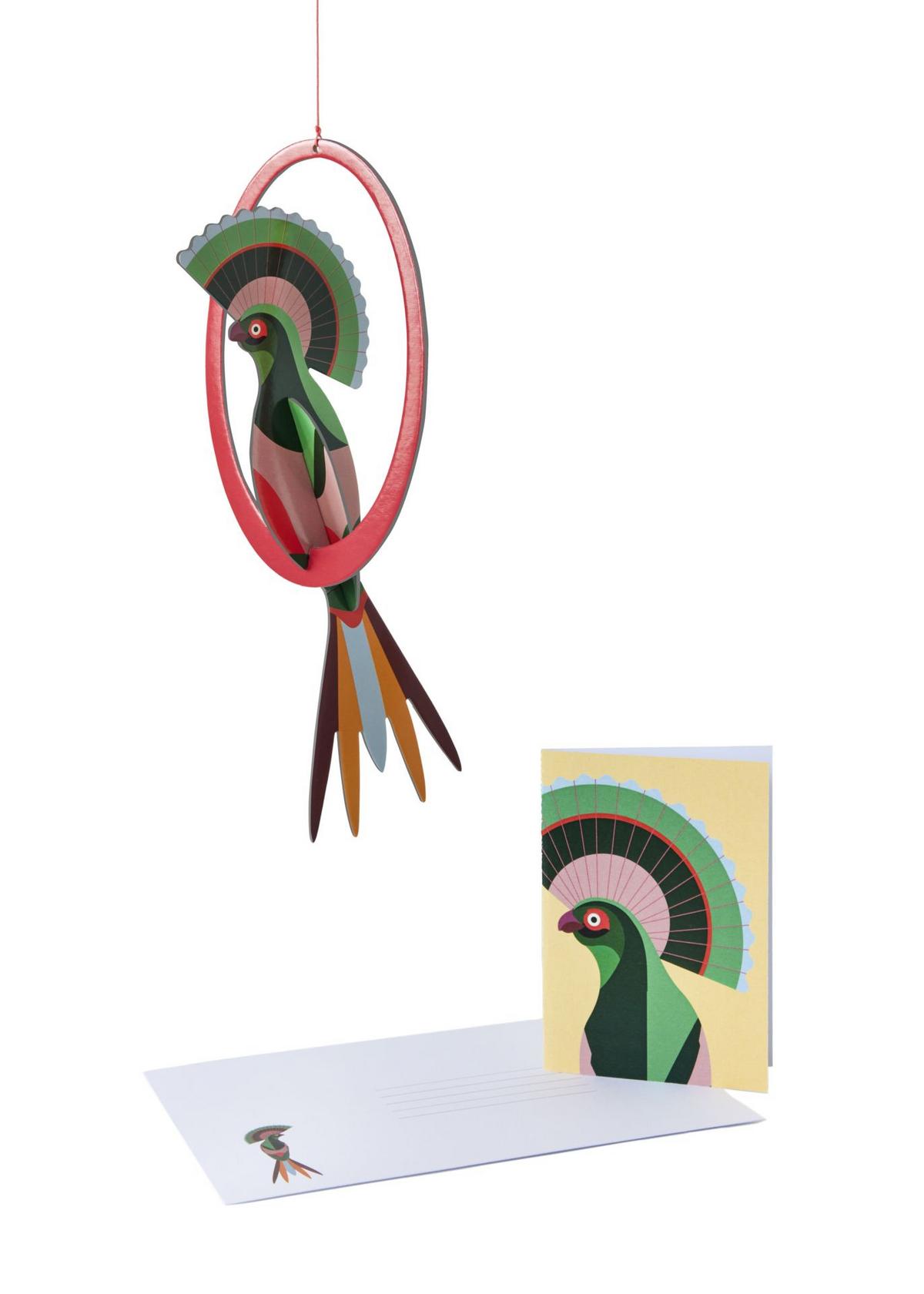 WANDSKULPTUR Bunt 10/2 cm - Multicolor, Wellpappe (0.07/2/14cm) - Studio Roof