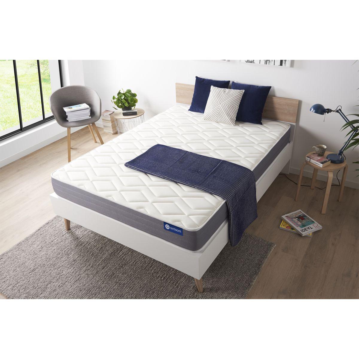 MATRATZE Actilatex dream Latex und Memory-Schaum 80 x 200 cm h2 - Weiß, Textil (80/200cm) - ACTISOM