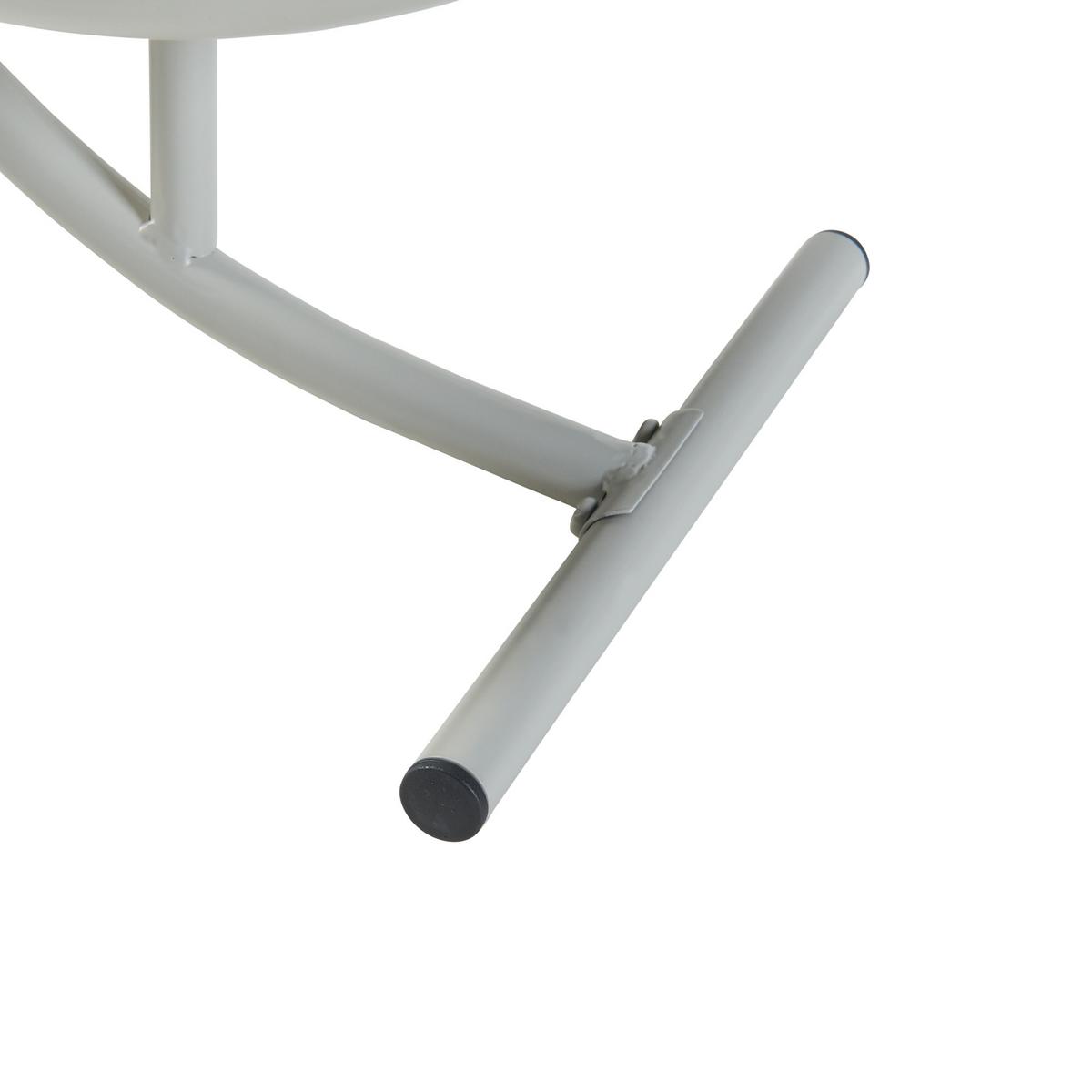 PFLANZENSTÄNDER Aalten - Hellgrau, Metall (25/30/61.5cm) - [en.casa]