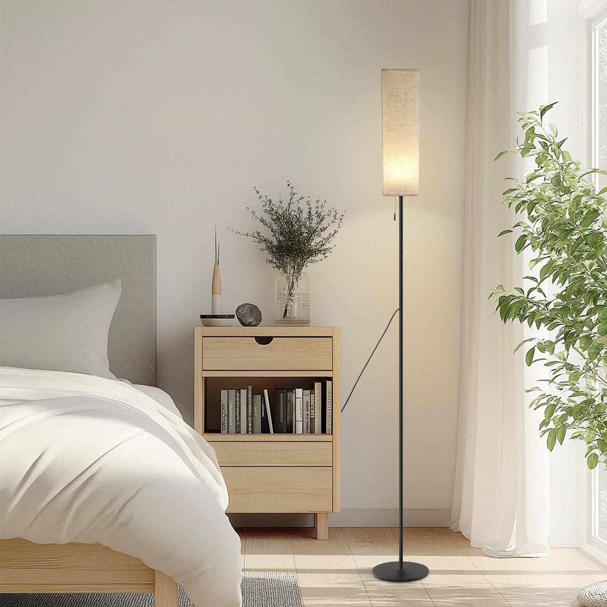 LED-STEHLAMPE Yallaly 151/16/10.5cm - Schwarz, Metall (151/16/10.5cm) - Nettlife
