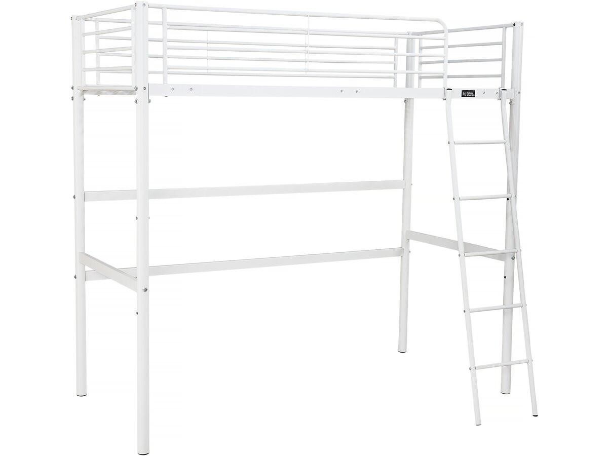 ETAGENBETT alora weiss - Weiß, Metall - Habitat Garten