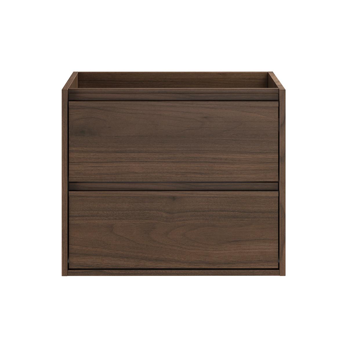 WASCHTISCHUNTERSCHRANK 60cm Edmé Holz - Dunkelbraun, Holzwerkstoff (60/50/46cm) - Petits-meubles
