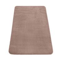 FLACHWEBTEPPICH Waschbar handgewebt, einfarbig, Beige, 60 x 100 cm - Beige, Textil (100/60cm) - KADIMA DESIGN
