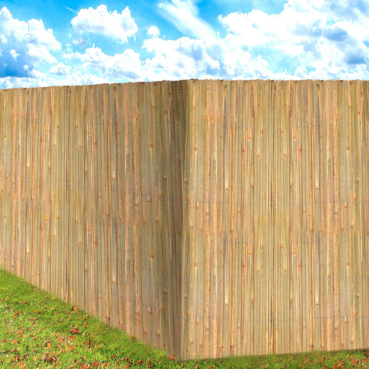 SICHTSCHUTZZAUN SolVision B89 140/300 cm Bambus - Naturfarben, Kunststoff (300/140cm) - Sol Royal