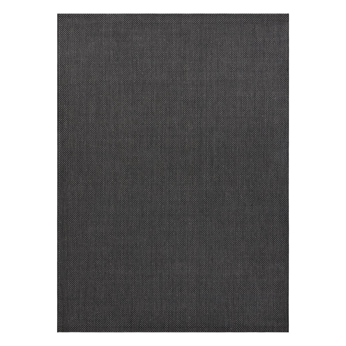 TEPPICH Flat 140/200 cm - Schwarz, Textil (140/200cm) - rugsX