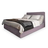 BOXBETT ASTOR 140x200 cm mit Matratze und Topper - Rosa - Rosa, Holz (140/200cm) - MASSENO